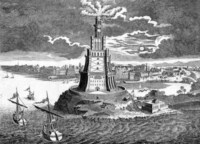 Aleksandrian Pharos, 1700-luku tekijältä Unbekannt