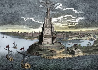 Aleksandrian Pharos, 1700-luku tekijältä Unbekannt