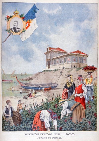 Portugalin paviljonki vuoden 1900 yleisnäyttelyssä, Pariisi, 1900 tekijältä Unbekannt
