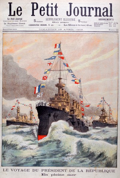 Ranskan tasavallan presidentti matkalla Algeriaan, 1902 tekijältä Unbekannt