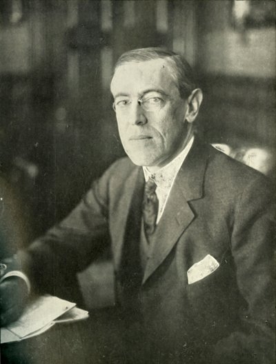 Amerikan yhdysvaltojen presidentti, 1910-luku, 1919. tekijältä Unbekannt