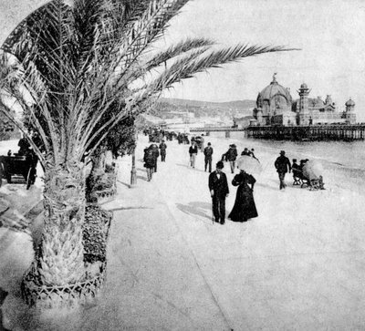 Promenade des Anglais, Nizza, Ranska, 1800-luvun loppu tekijältä Unbekannt