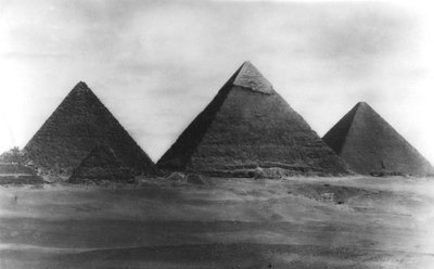 Pyramidit Gizassa, Egyptissä, 1949 tekijältä Unbekannt