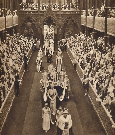 Queen Mothers Procession, 12. toukokuuta 1937 tekijältä Unbekannt