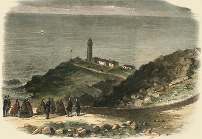 Kuningatar vierailee South Stackin majakassa Holyheadissa..., 1853, 1861. tekijältä Unbekannt