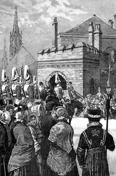 Kuningatar avaa eduskunnan, 1846, 1900 tekijältä Unbekannt