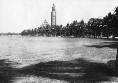 Rajabai Tower, Bombayn yliopisto, Intia, 1918 tekijältä Unbekannt