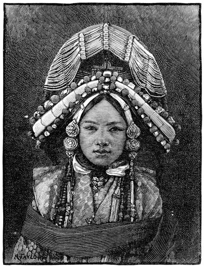 Sikkimin Ranee, 1889 tekijältä Unbekannt