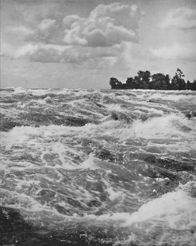 The Rapids Above the American Fall, 19th century tekijältä Unbekannt