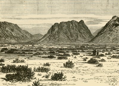 Ras Sufsafeh -vuori Siinai, 1890. tekijältä Unbekannt