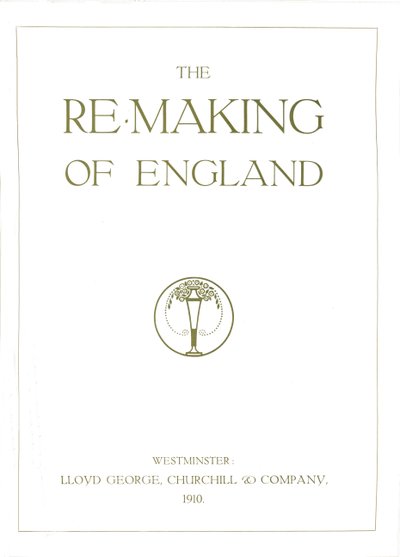 The Re-Making of England, 1910 tekijältä Unbekannt