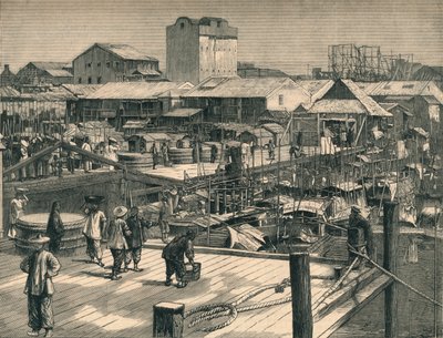 Viimeaikaiset mellakat Kantonissa, vuonna 1883. tekijältä Unbekannt