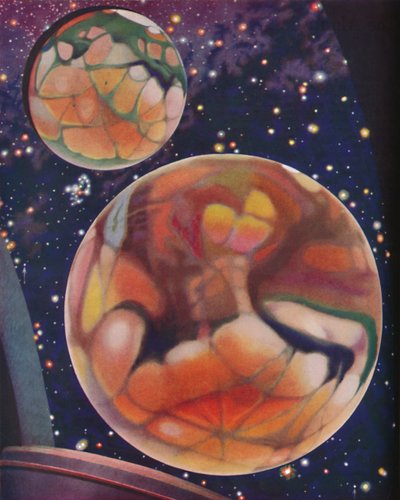 The Red Planet Studied Through The Modern Telescope, c1935 tekijältä Unbekannt