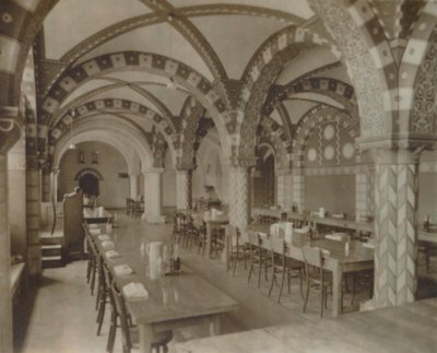 Refectory, Buckfast Abbey, 1800-luvun loppu - 1900-luvun alku tekijältä Unbekannt