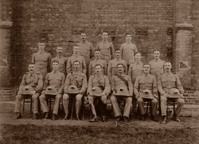 1. Royal Munster Fusiliersin rykmenttipoliisi, Rangoon, Burma, 1913 tekijältä Unbekannt