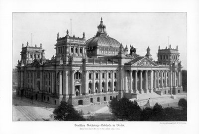 Reichstag 1800-luvun lopulla, 1900 tekijältä Unbekannt