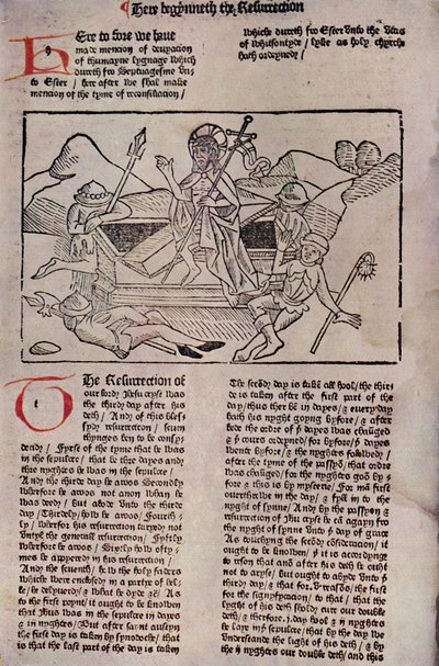 Ylösnousemus, 1483, 1947 tekijältä Unbekannt