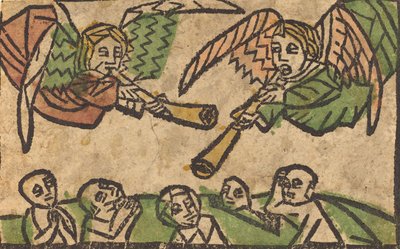 Kuolleiden ylösnousemus, n. 14601470. tekijältä Unbekannt