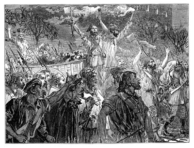 Vallankumous Pariisissa, 1800-luku, 1900 tekijältä Unbekannt
