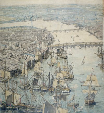 Rhinebeck Panorama, c1807 tekijältä Unbekannt