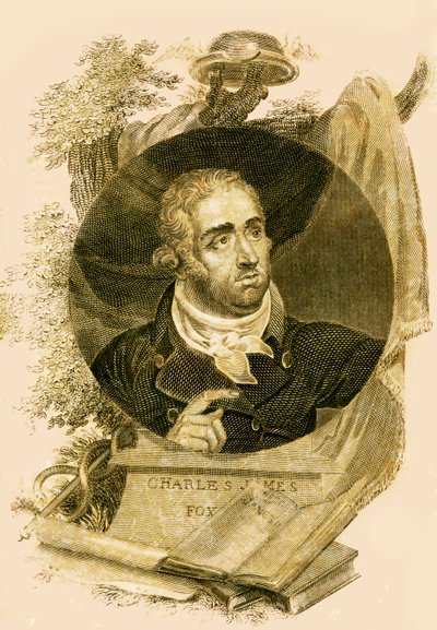 Oikea kunniallinen Charles James Fox, 1749-1806, 1816. tekijältä Unbekannt