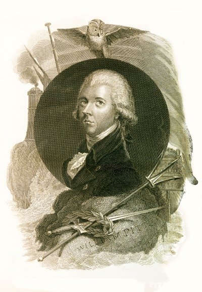 Oikea kunnia William Pitt, 1759-1806, 1816. tekijältä Unbekannt