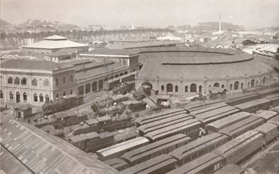 Brasilian keskusrautatien Rio de Janeiron päätepysäkki, 1914 tekijältä Unbekannt