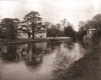 Nadder-joki, Wilton House, Wiltshire, 1894. tekijältä Unbekannt