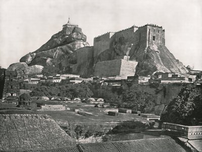 Kallio pohjoisesta nähtynä, Trichinopoly, Intia, 1895. tekijältä Unbekannt