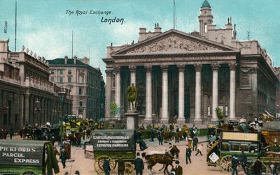 Royal Exchange, Lontoo, 1910 tekijältä Unbekannt