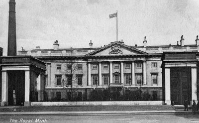 Royal Mint, Tower Hill, Lontoo, 1900-luvun alku tekijältä Unbekannt