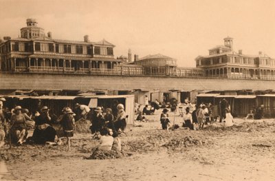 Kuninkaallinen asuinpaikka ja Esplanadi, vuodelta 1928 tekijältä Unbekannt