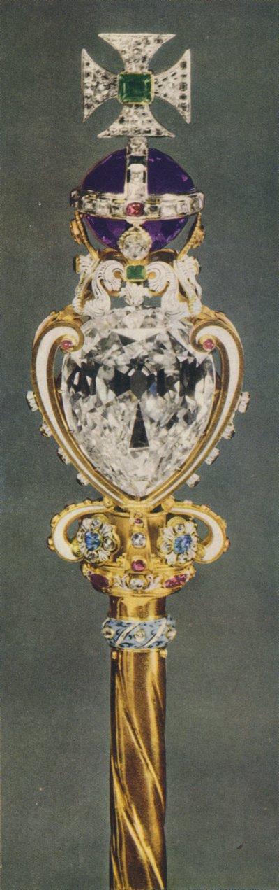 Kuninkaallinen valtikka ristillä, 1937. tekijältä Unbekannt