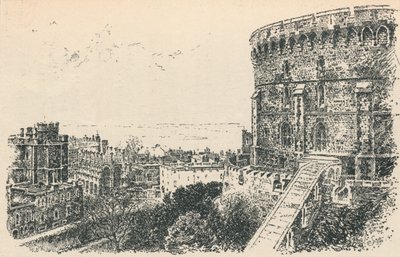 Kuninkaallinen torni King of Scotlands -majoituksesta, 1895 tekijältä Unbekannt