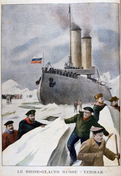 Venäläinen jäänmurtaja Yermak, 1902 tekijältä Unbekannt