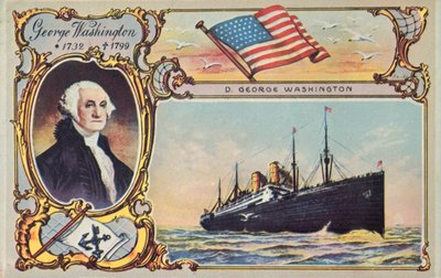 SS George Washington, 1910. tekijältä Unbekannt