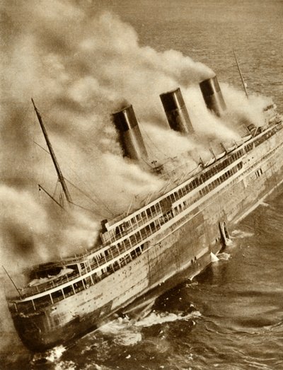 SS LAtlantique tulessa, 1933, 1935. tekijältä Unbekannt