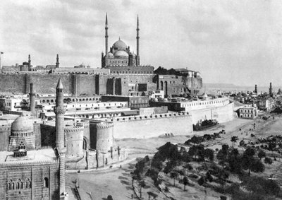 Saladinin linnoitus, Kairo, Egypti, 1920-luku tekijältä Unbekannt