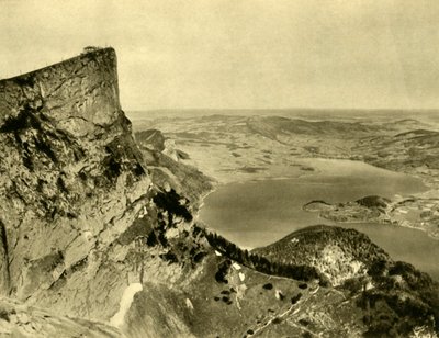 Schafberg ja Mondsee, Ylä-Itävalta, 1935. tekijältä Unbekannt