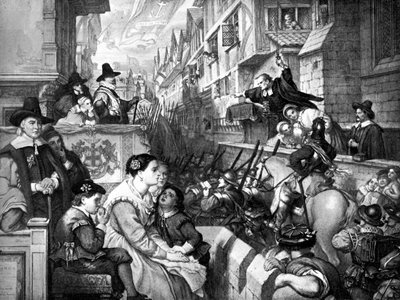 The Setting out of the Train Bands from London..., 1643, 18th century tekijältä Unbekannt