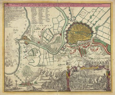 Danzigin piiritys, 1734, 1730-luvut tekijältä Unbekannt