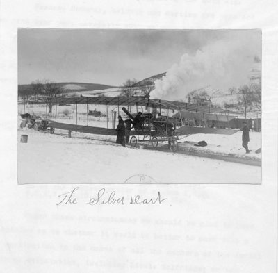 Alexander Graham Bellin hopeinen tikka AEA Drome nro 4, 1908 tekijältä Unbekannt