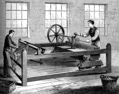 Slubbing-Billy, c1880 tekijältä Unbekannt