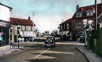 The Square, Braunton, Devon, 1900-luvun alku tekijältä Unbekannt