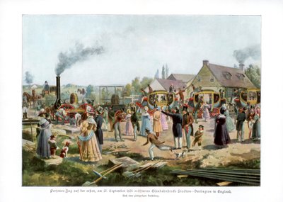 Stockton & Darlington Railway, 1825 1900 tekijältä Unbekannt
