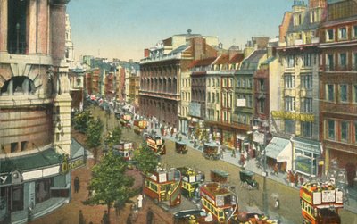 The Strand, Lontoo, vuonna 1910. tekijältä Unbekannt