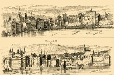 The Strand from the Thames, 1500-luku, 1881. tekijältä Unbekannt