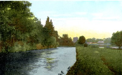 Thames Cookhamissa, Berkshiressä, 1900-luku tekijältä Unbekannt