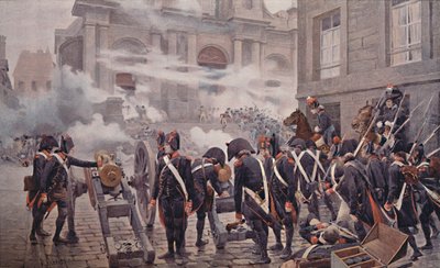 Kolmastoista Vendemiaire, 5. lokakuuta 1795, 1896 tekijältä Unbekannt