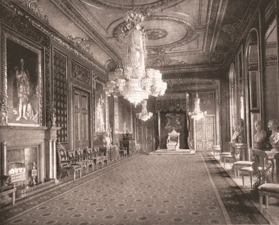 The Throne Room, Windsorin linna, Berkshire, 1894. tekijältä Unbekannt